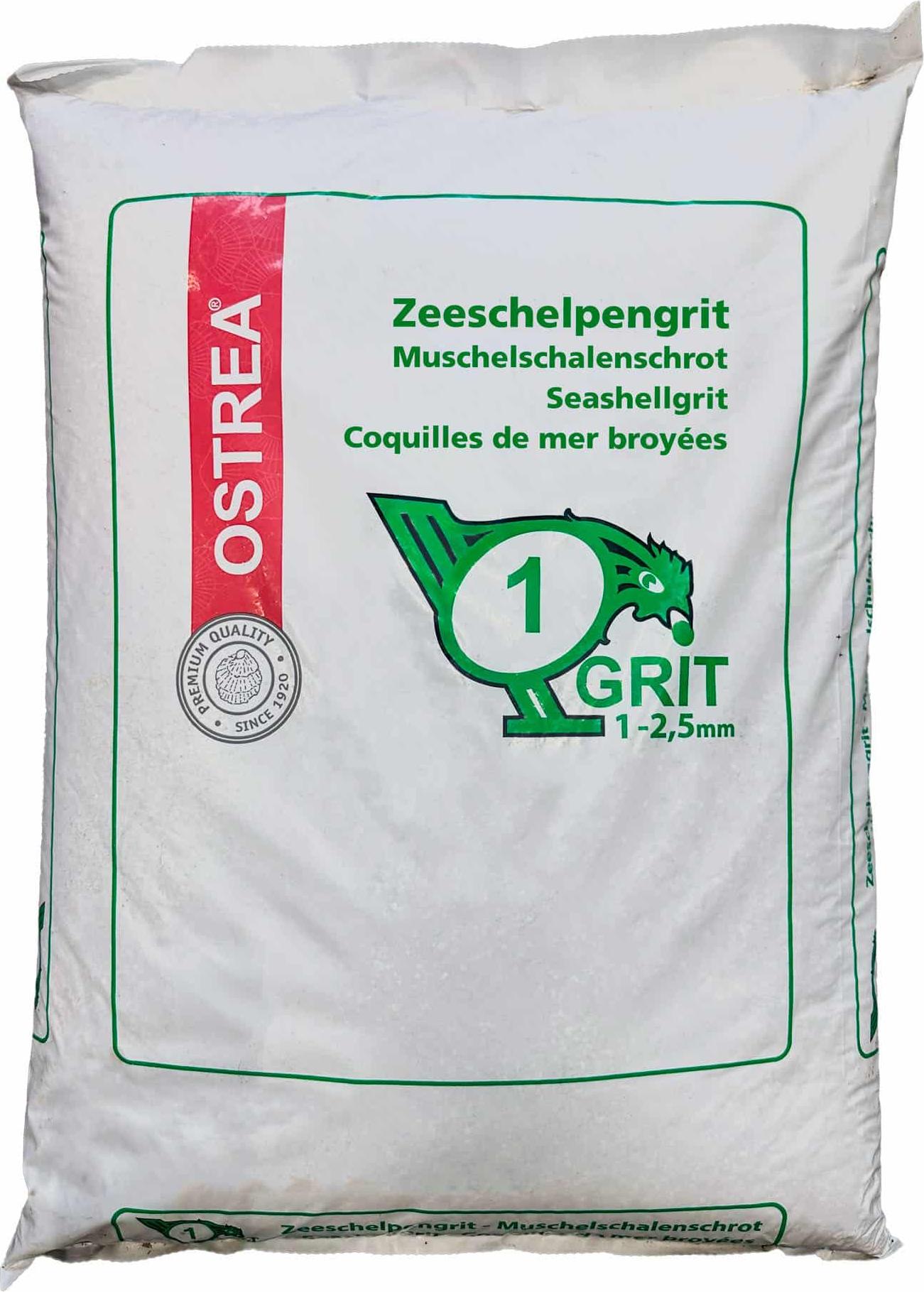 Supravit Vogelgrit 25kg | Grit für Vögel & Geflügel | Mineralgrit mit Calcium| Verdauungshilfe & Ergänzungsfutter 51003