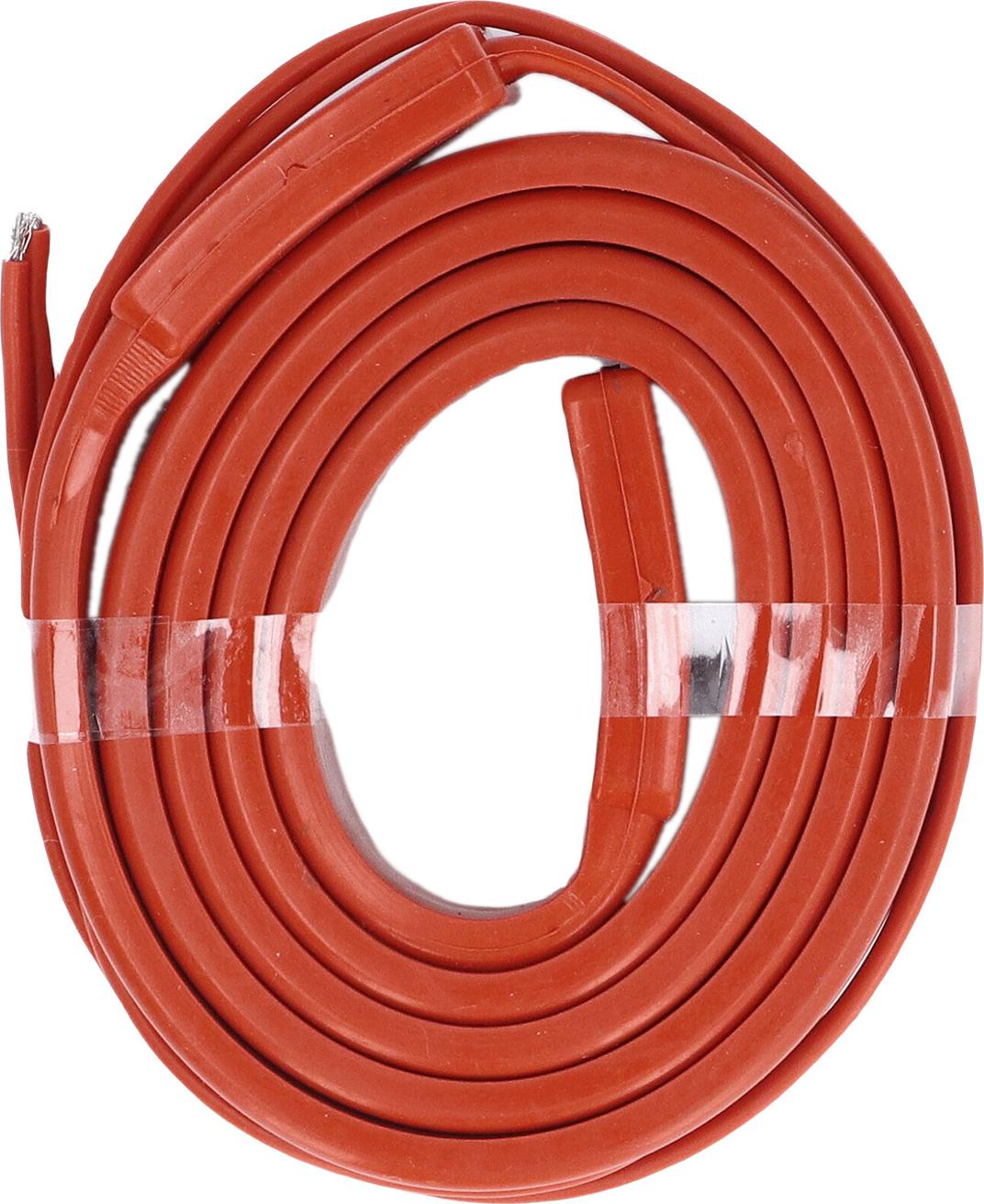 100 W ohybná vykurovacia páska, vodotesná, izolovaná, silikónová fólia na ochranu proti mrazu pre potrubia, kovovo-plastové potrubia, 25 x 1000 mm, AC220 V