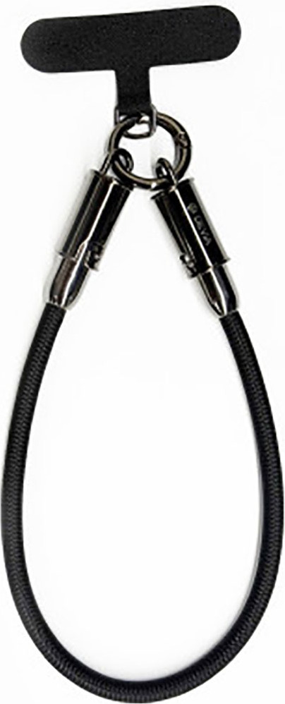 Devia, popruh na zápästie s káblom USB-C na USB-C 60W, obzvlášť robustný, čierny