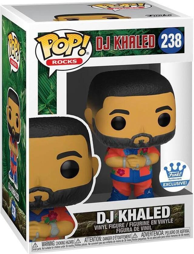 DJ Khaled - DJ Khaled 238 Exclusive! - Funko Pop! - Vinyl Figur FK57233
