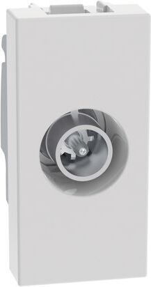 Koaxial-TV-Durchgangsbuchse Bticino MatixGO 1 Modul weiß JW4202P10
