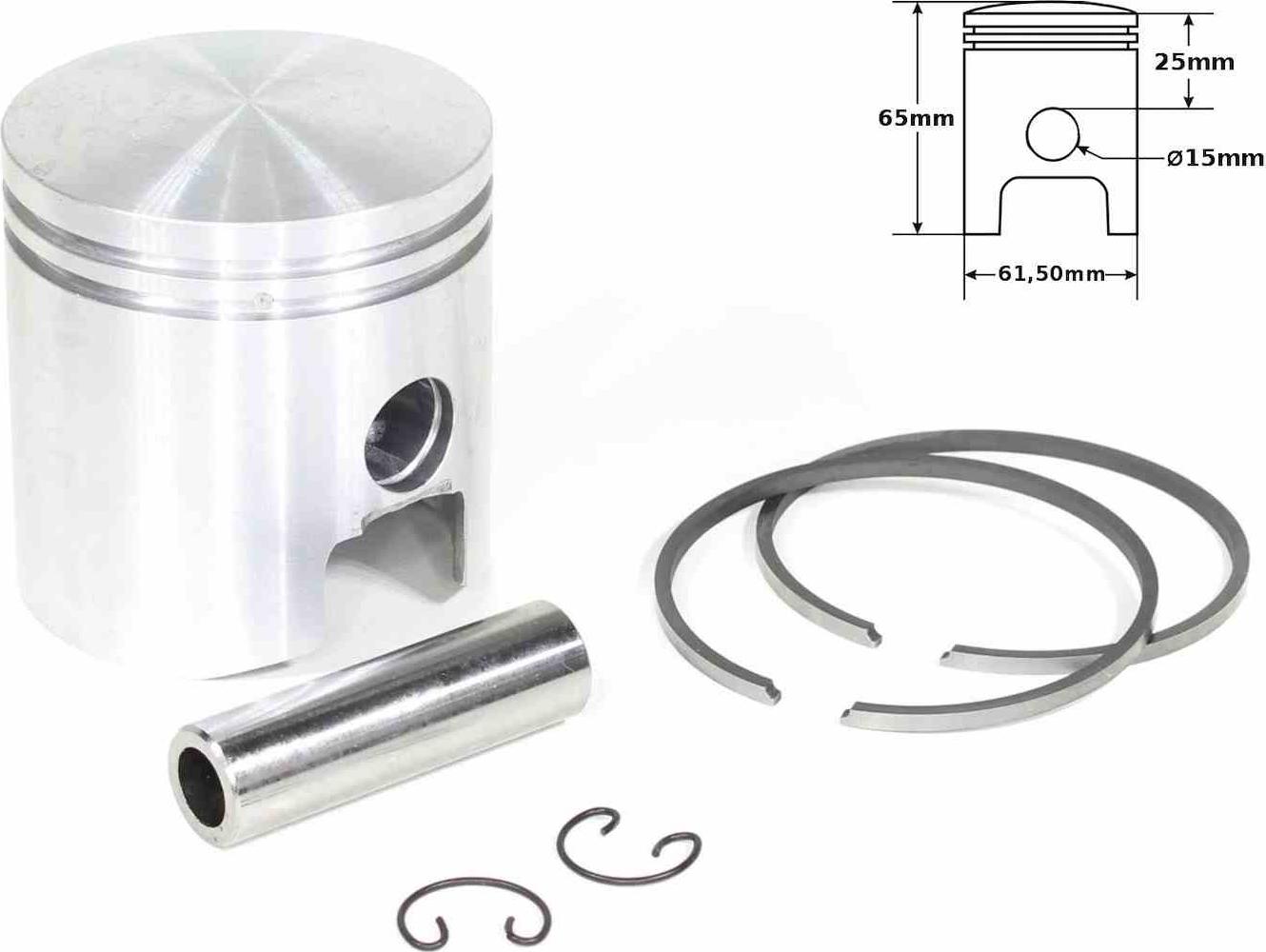 ItalyRacing SHL Kolben 61.50mm NOMINAL KPL. ML ROY13938