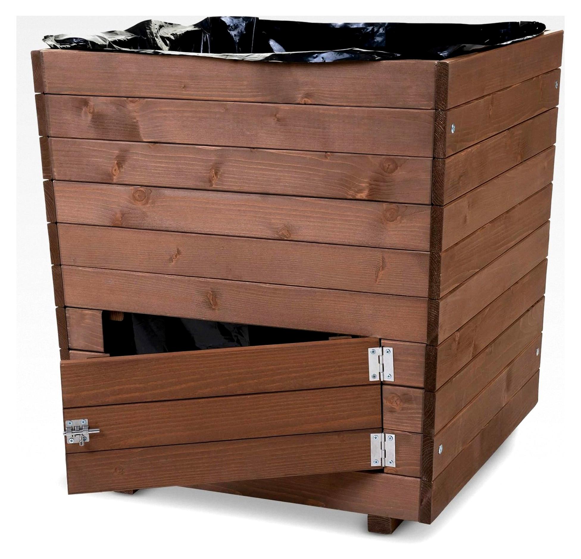 Markenlos Kartoffelpflanzbeet aus Holz - Hochbeet für Kartoffeln 60x60cm