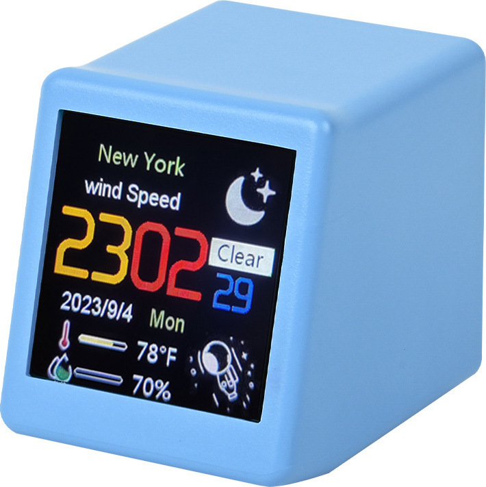 Tianpeng Die Wetteruhr der Kryptowährung BTC ETH DOGE wird in Echtzeit auf dem Desktop-Gadget angezeigt