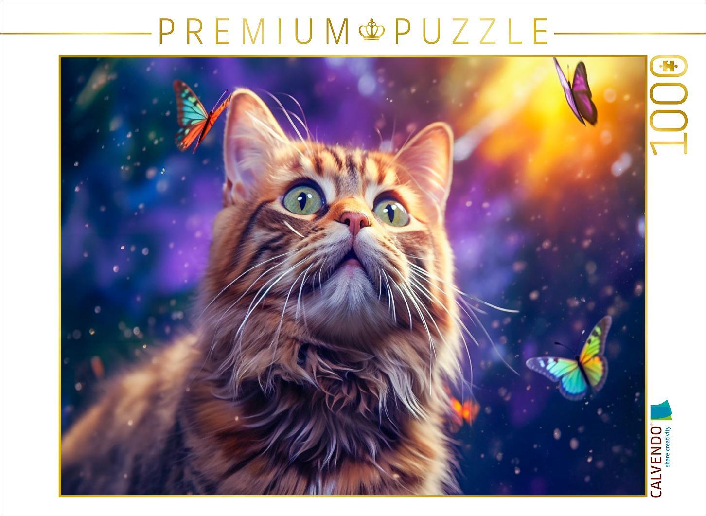 CALVENDO Puzzle Freigänger | 1000 Teile Lege-Größe 64x48cm Foto-Puzzle für glückliche Stunden