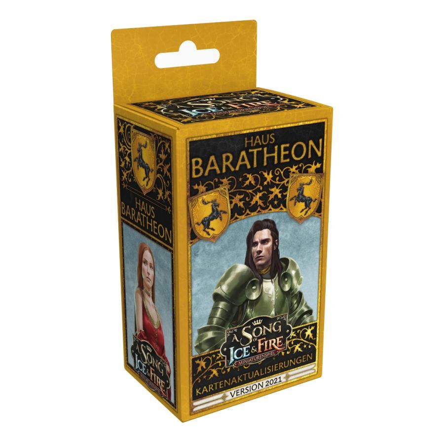 CMON Song of Ice & Fire - Haus Baratheon Kartenaktualisierungen CMND0182