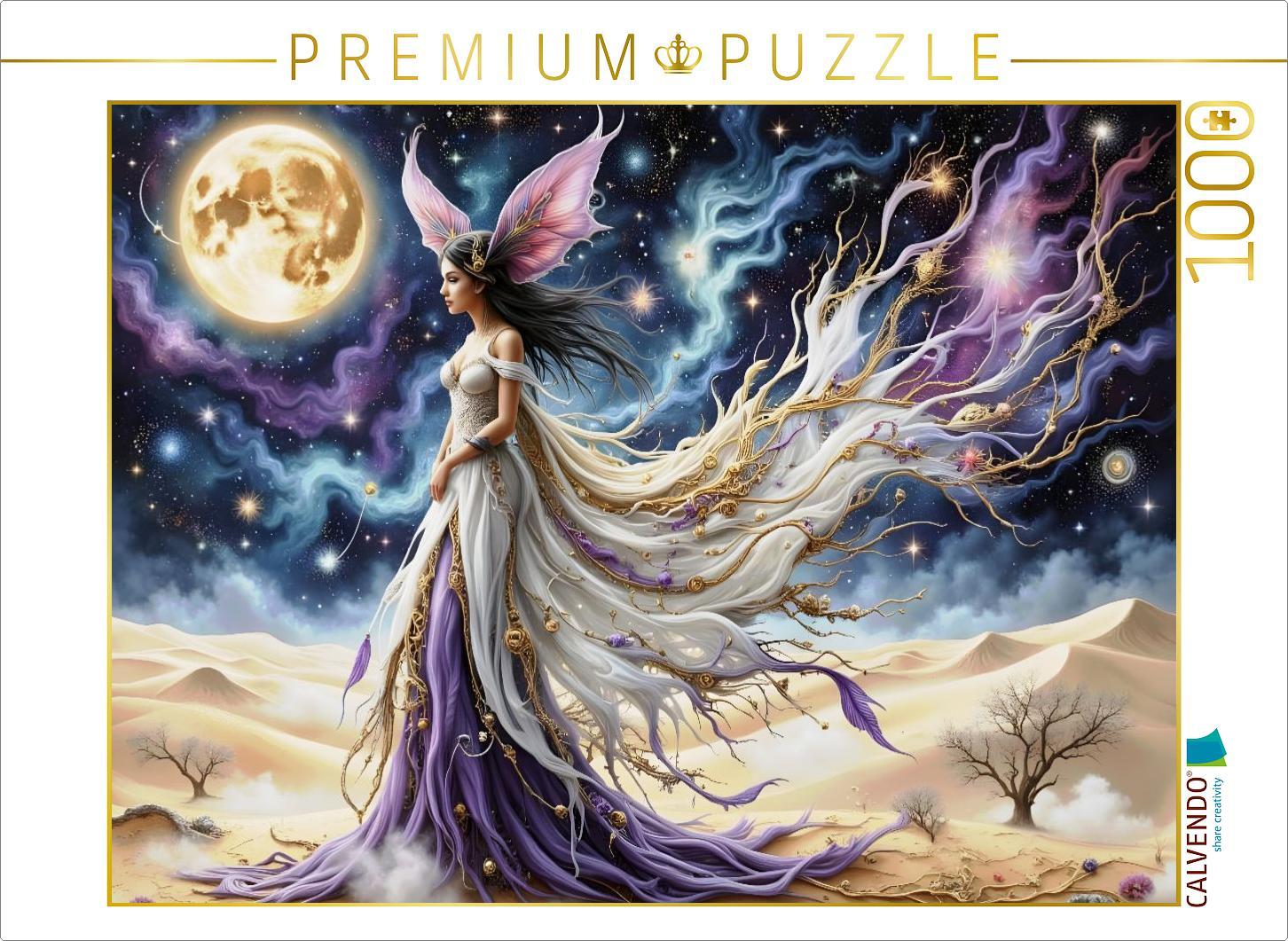 CALVENDO Puzzle Ein Motiv aus dem Kalender Seele der Wüste - Wüste wo die Stille Gestalt annimmt | 1000 Teile Lege-Größe 64x48cm Foto-Puzzle für glückliche Stunden