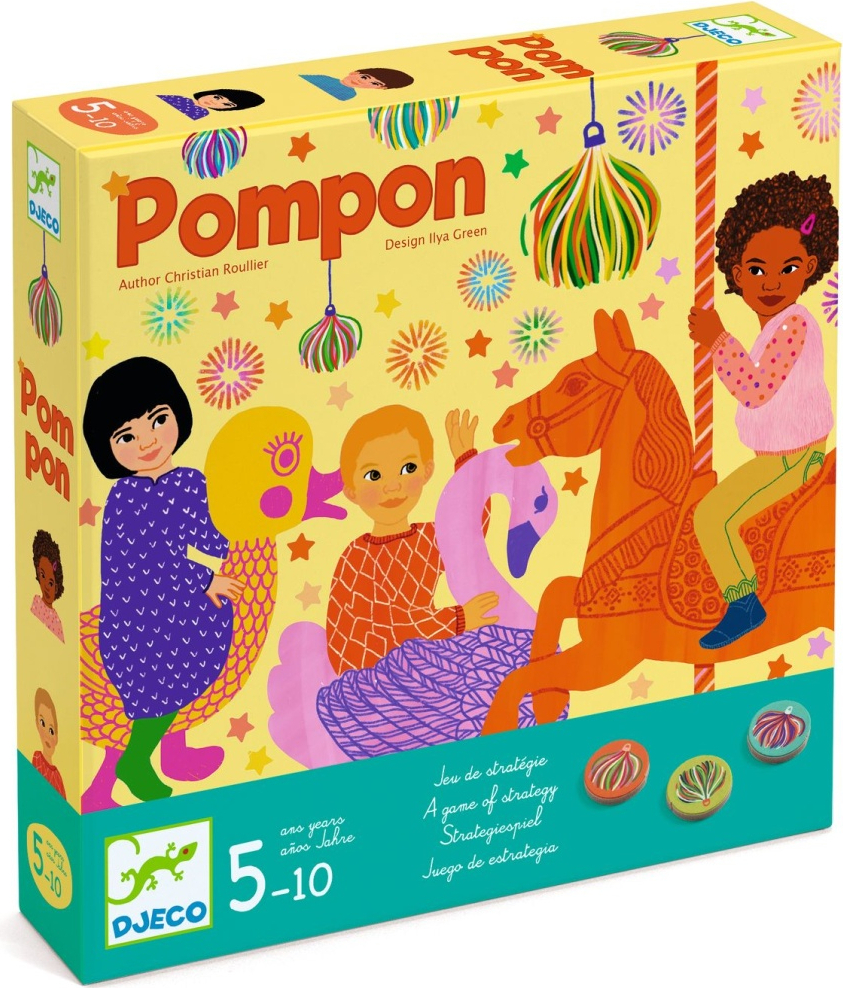 Gesellschaftsspiel Pompon, Djeco