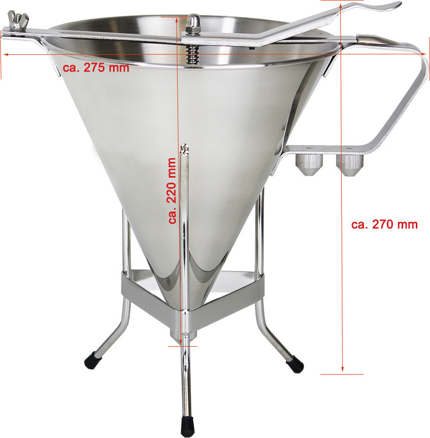 Beeketal Likörtrichter Fondanttrichter Soßentrichter - BLT-17