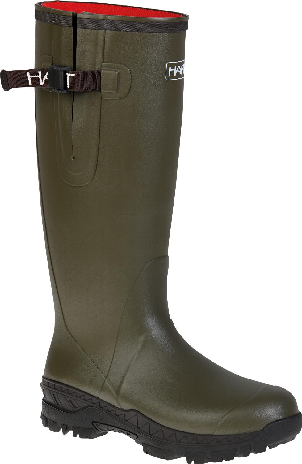Hart Trakai 18 NL Gummistiefel, m. Faltenbalg-Verschluss (Grün) Größe 40" Trakkai NL