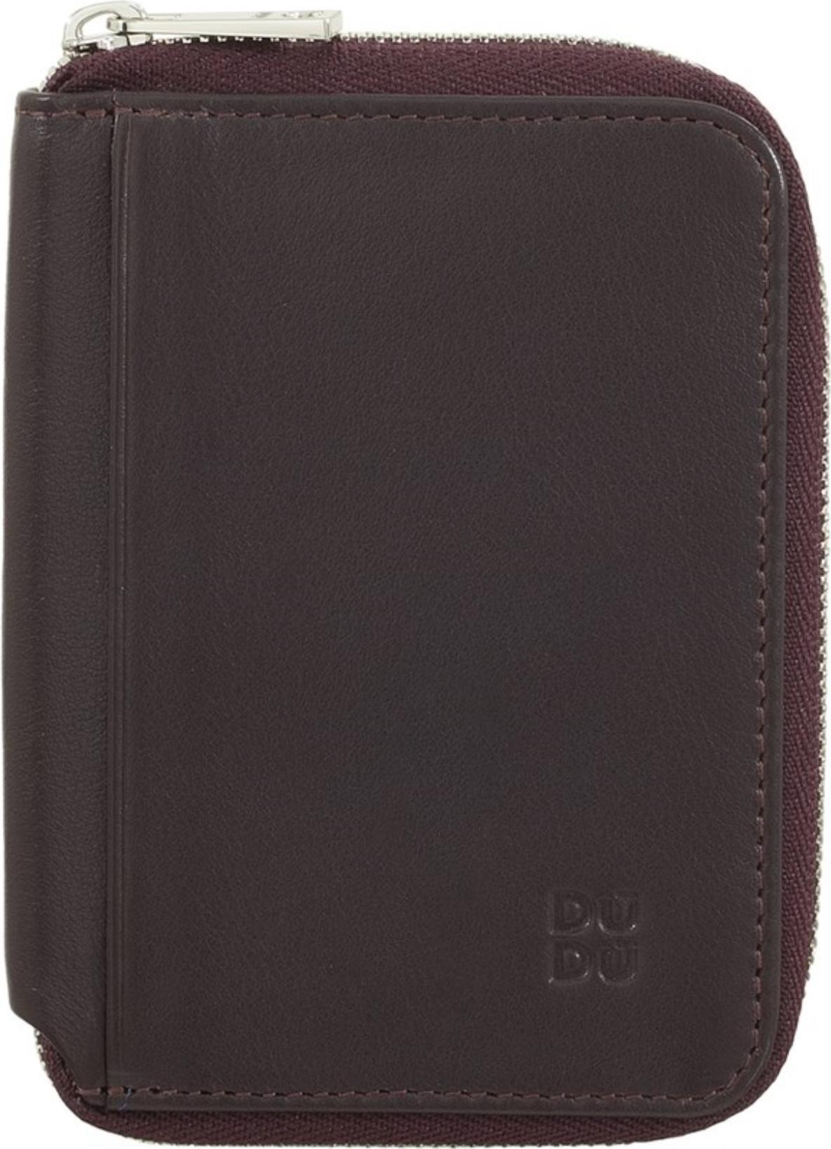 Kleine Herren-Geldbörse mit Reißverschluss und Kartenhalter von DuDu 534506059