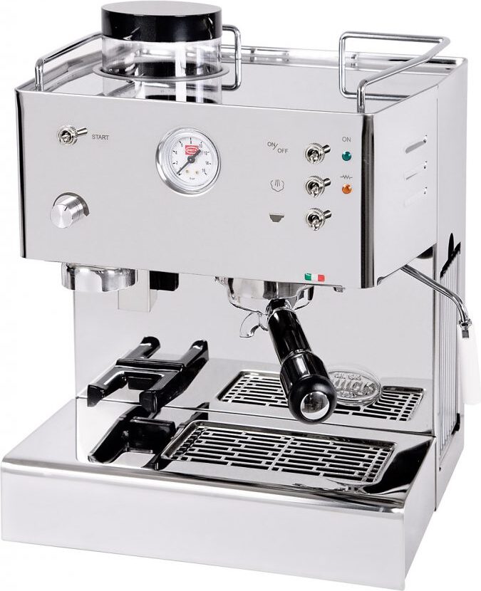 Kávovar na espresso Quick Mill Pegaso 3035 so zabudovaným mlynčekom