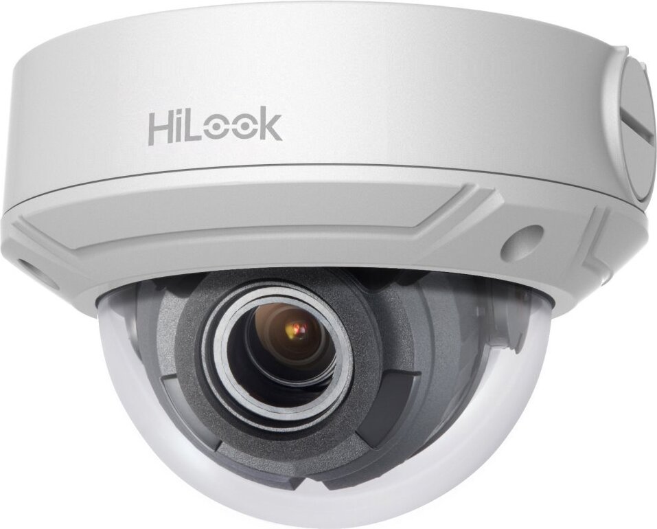 HiLook Powered by HIKVISION / IPC-D620H-Z (C) / Dome / 2Mpix / 2.8-12mm / H.265 + / IP67 + IK10 / IR 30m / kov