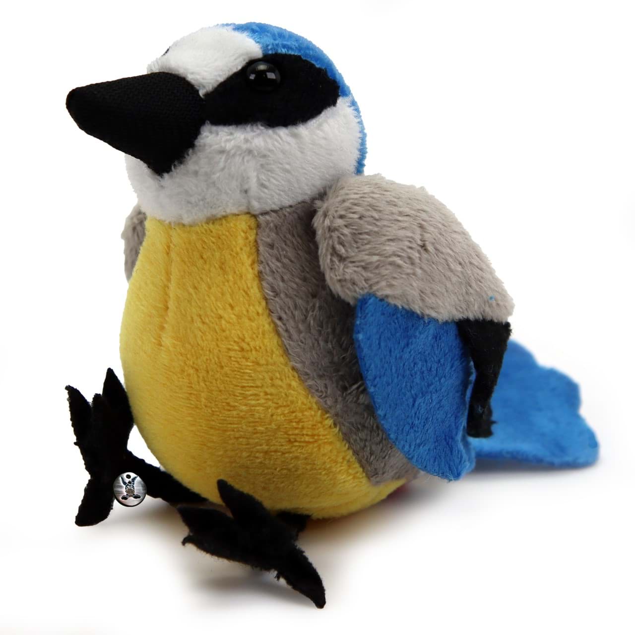 Kuscheltiere*biz Blaumeise Kuscheltier Vogel Meise Singvogel Plüschtier Wildvogel TSCHIIP KT531577