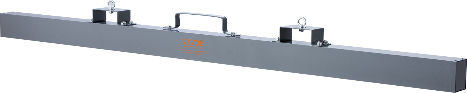 VEVOR Magnetbesen Magnetische Kehrmaschine 2130 mm, Magnetic Sweeper Magnetisch Magnet Besen Magnetbesen Magnetheber 54,4 kg Magnetkraft Magnetischer Spänesammler Bodenkehrer Kehrmaschine QJ8013A-84