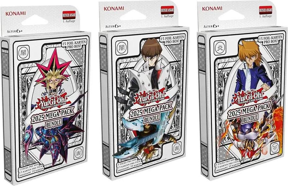 Konami Yu-Gi-Oh! 2025 Mega-Pack Bundle YGO-T25-DE-Bundle
