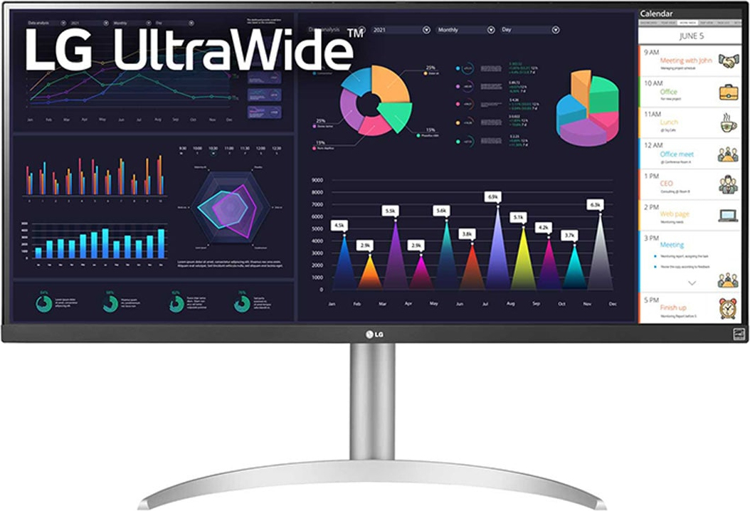 Lg Ultrawide Monitor 34Wq650-W