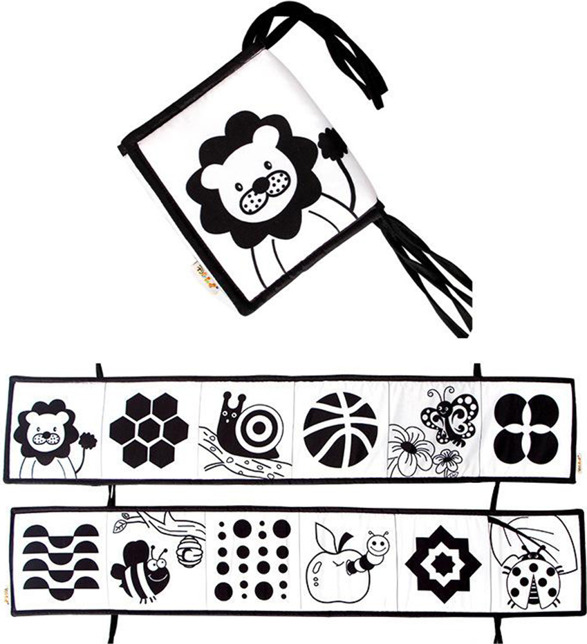 Cocosity Baby-Stoffbuch, Baby-Sinnesspielzeug, Spielzeug für die Früherziehung