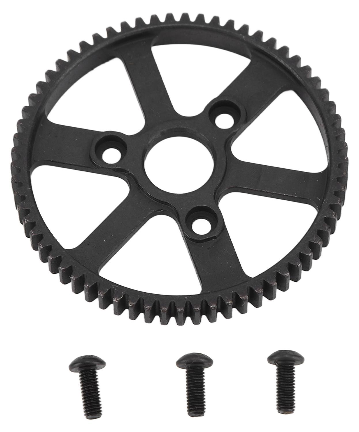 Gistuch 65T Spur Hauptzahnrad Ersatz Hartstahl RC Auto für Traxxas Summit E REVO Maxx