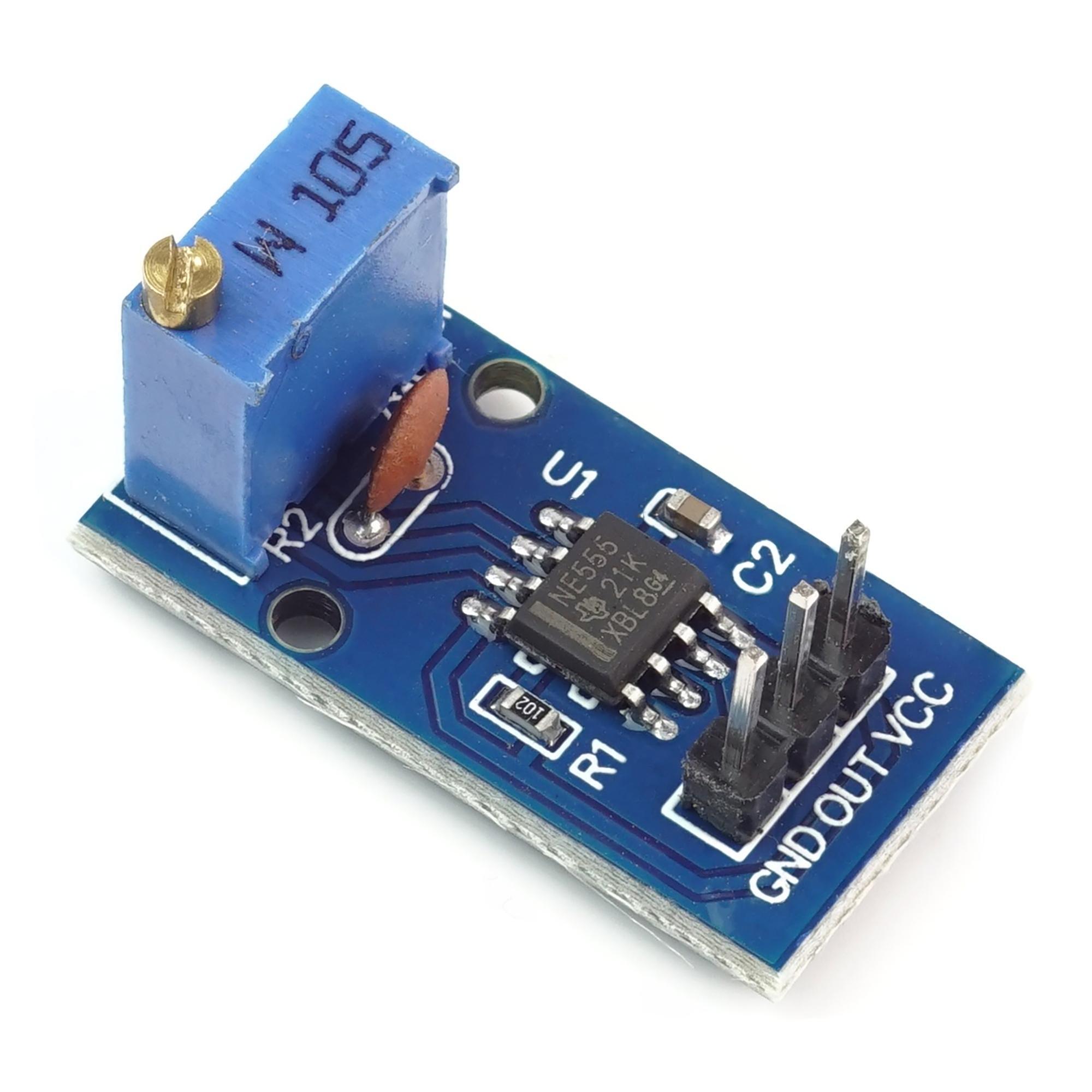 BerryBase Frequenzgenerator Modul, einstellbar, NE555 FREQM-1