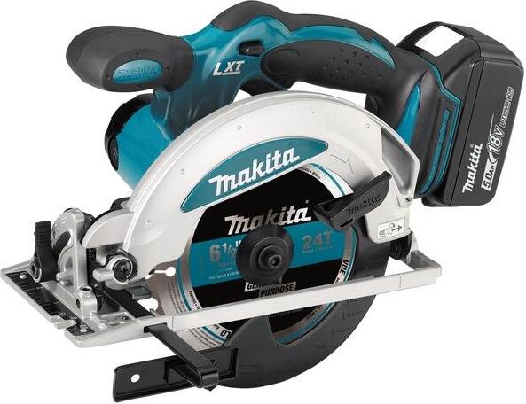 MAKITA okružná píla 18V 165mm 2 x 5,0Ah LI-ION WALKING CASE MAKPAC DHS610RTJ