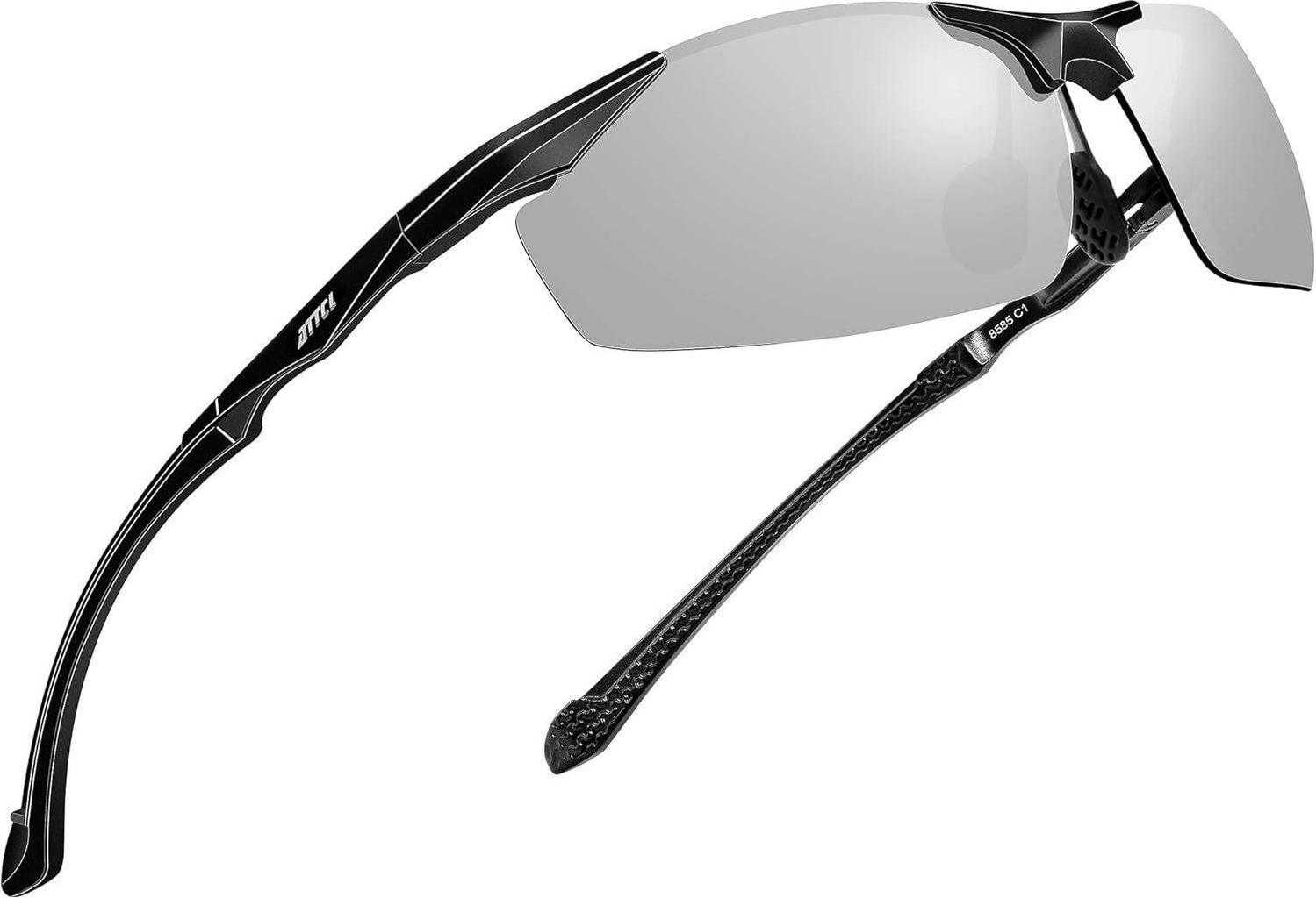 Sonstige ATTCL Herren Polarisierte Sport Sonnenbrille UV-Schutz Metallrahmen