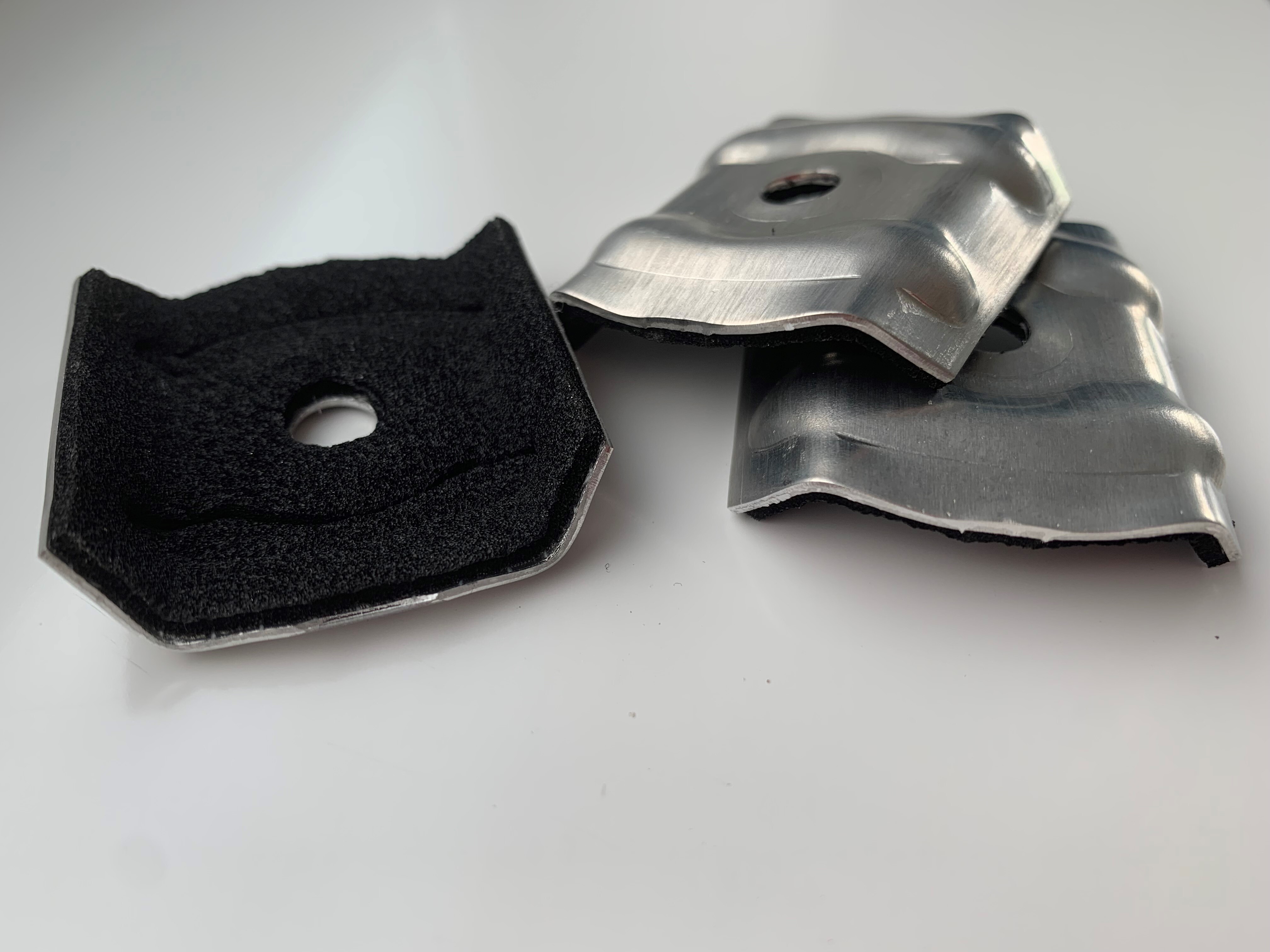 REISSER - Schraubentechnik GmbH Kalotten Trapez-Profil 100x 70/18 Wellplatten Acrylglas hochwertig EPDM-Dichtung