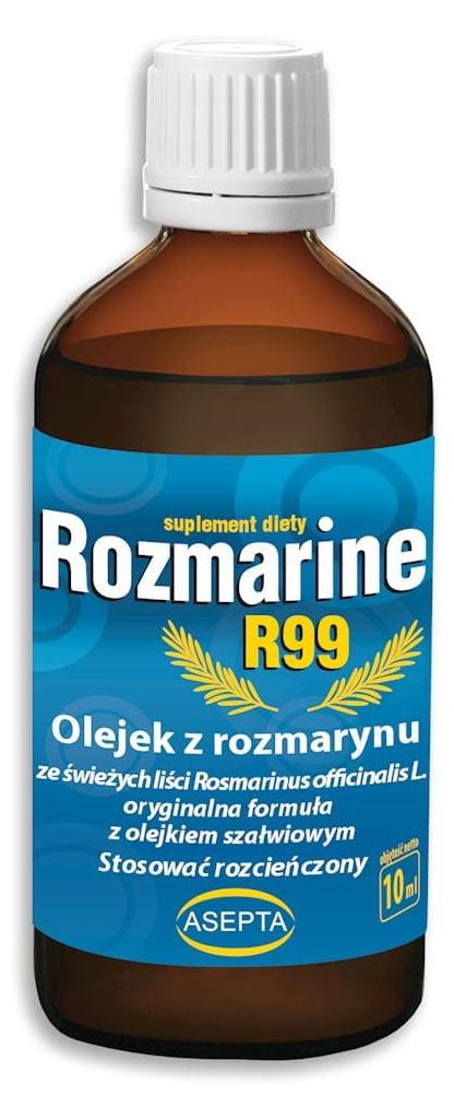 ASEPTA Rozmarine R99 10ml - Rosmarinöl + Salbeiöl