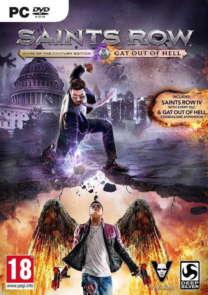 Deep Silver Saints Row IV : Re-elected + Saints Row : Gat Out of Hell, M (Reif)