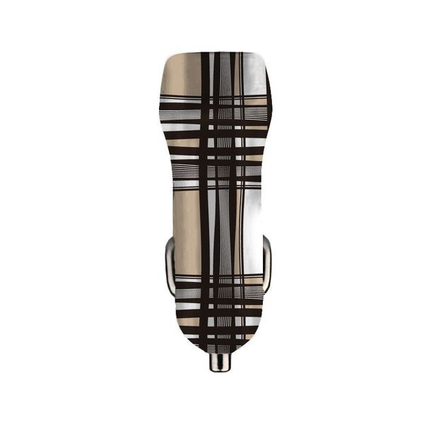 Benjamins - nabíjačka automobilu 2xusb (tartan)
