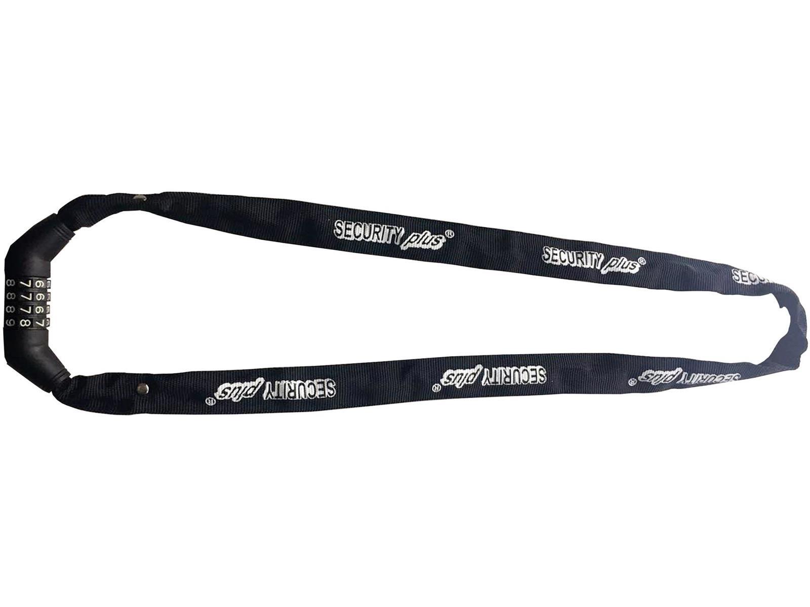 Security Plus Zahlenkettenschloss ZKS 120 Kombikettenschloss Sec.Plus ZKS 120 Schwarz 12030401