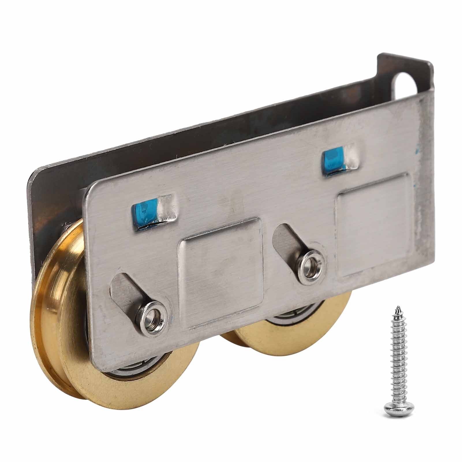 Cocosity Fensterrolle, Schiebefensterrolle, Schiebetürrolle, Doppelrillenrad, Fensterrillenrad, Schiebefensterzubehör