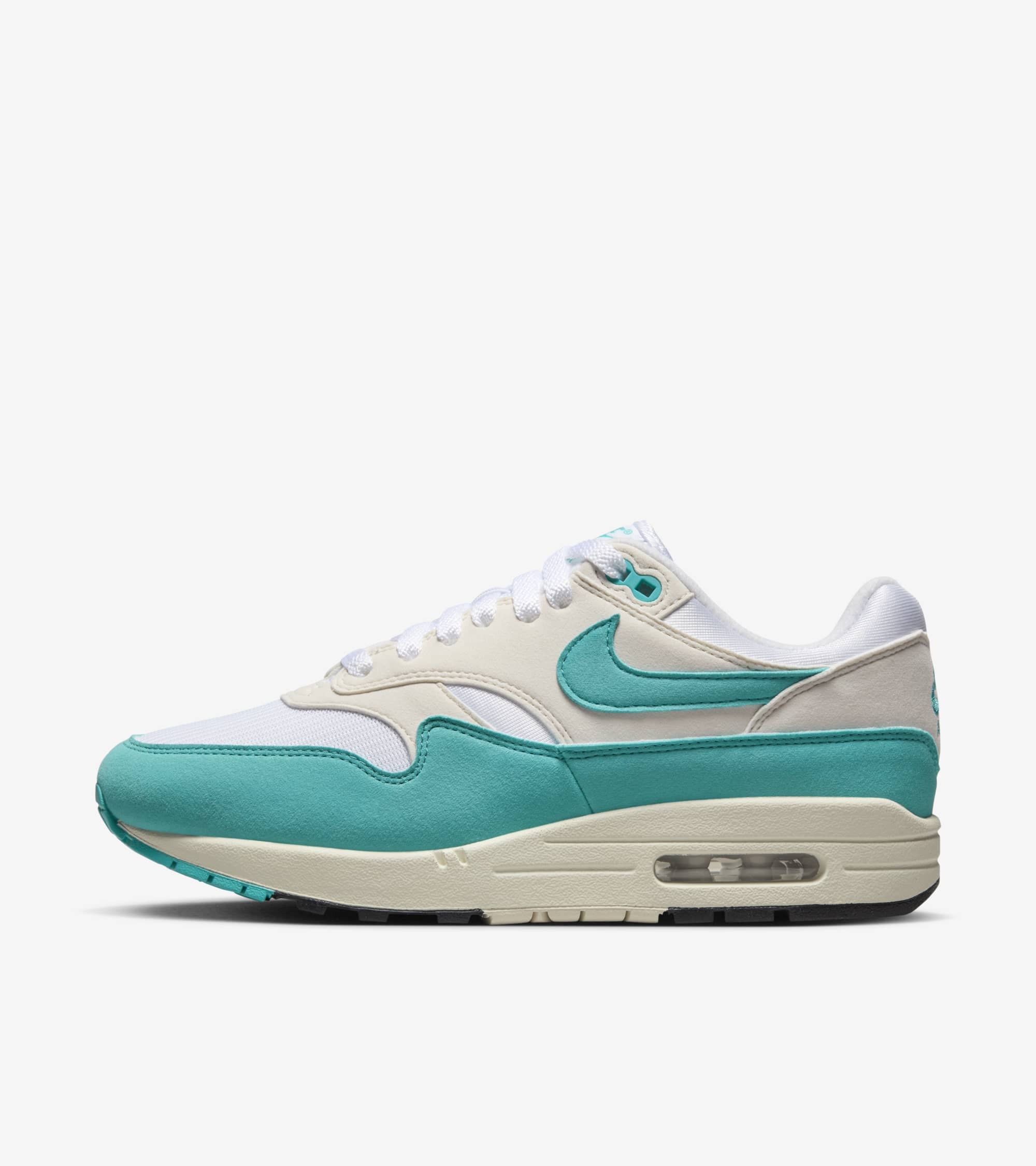 NIKE - w air max 1 - wit combi