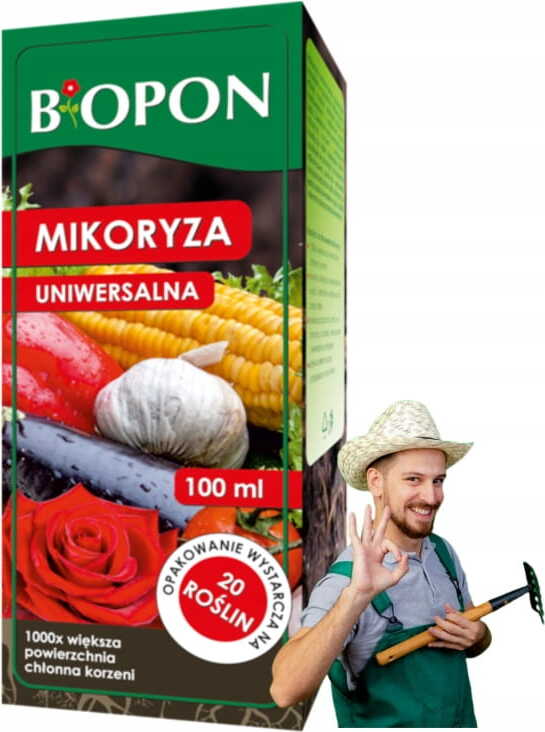 BROS Mycorrhiza Universal 100ml Endo-Mykorrhiza-Impfstoff für Blumen und Gemüse