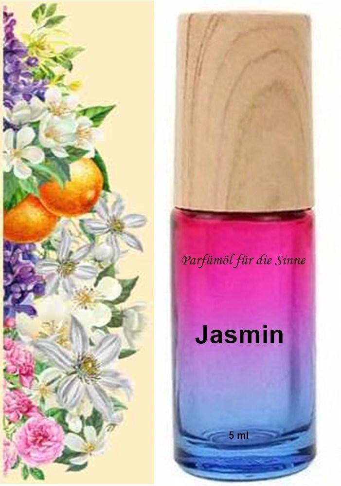GKA Parfüm Roll-On gefüllt mit reinem Parfümöl Jasmin Parfüm Roller RollOn Duftroller Parfümroller