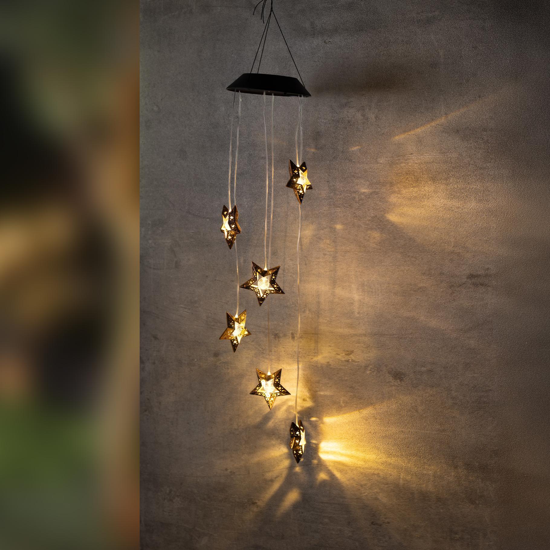 Haushalt International LED-Solar-Hängedeko 