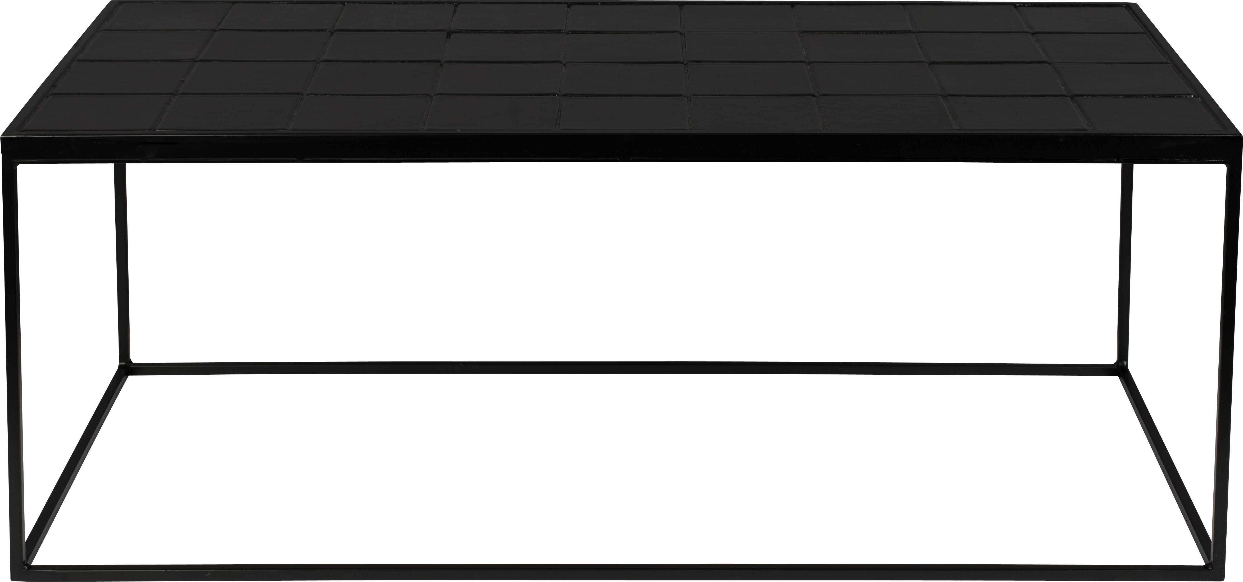 Couchtisch GLAZED BLACK Wohnzimmertisch von ZUIVER 2300139