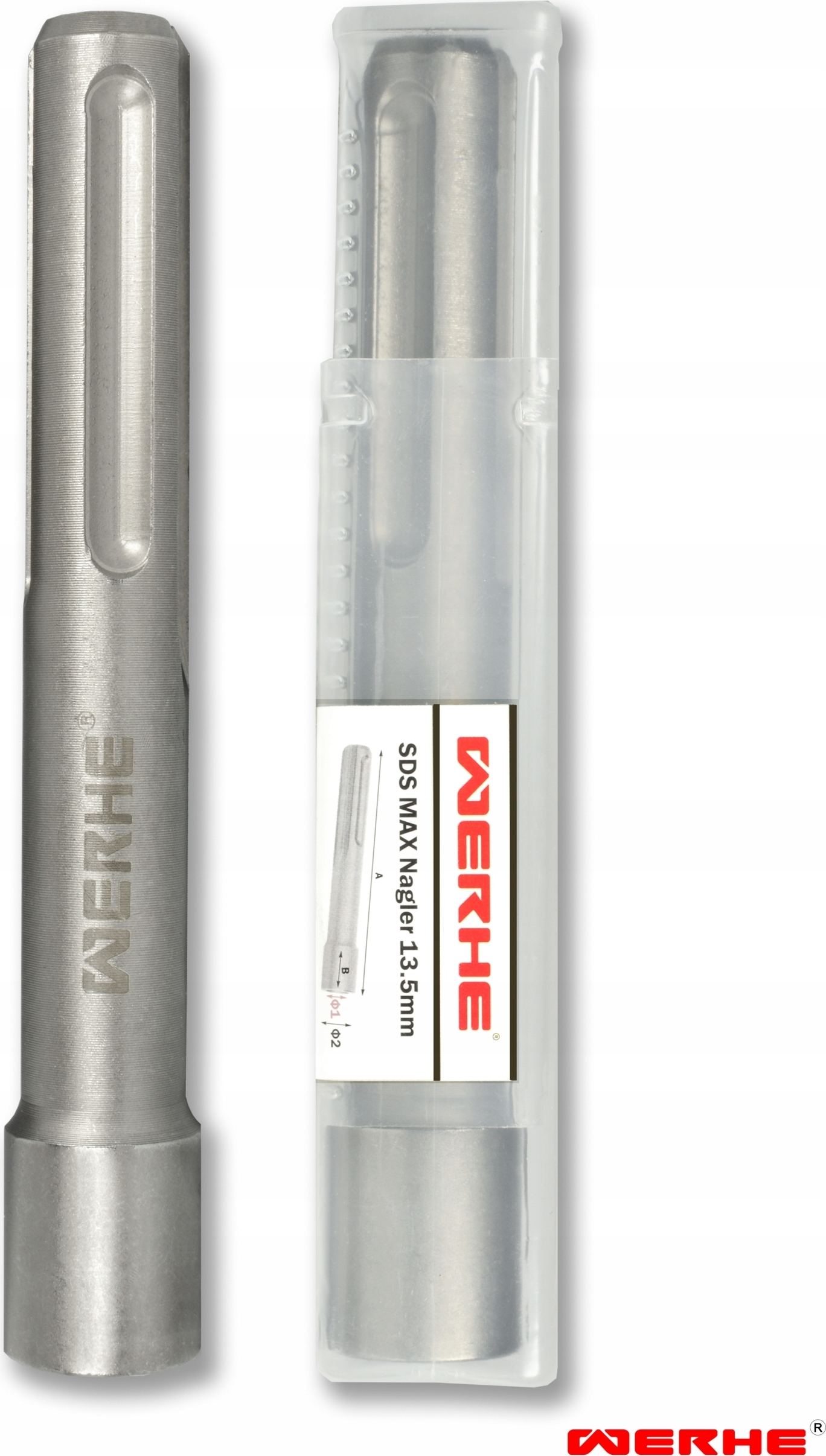 WERHE Nageltreiber 13,5mm SDS Max