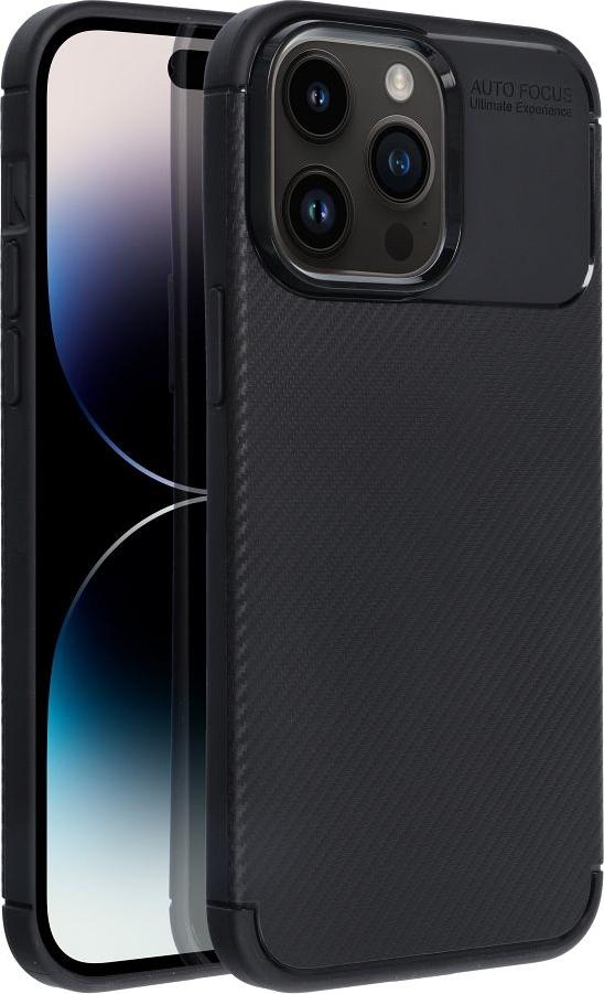 CARBON PREMIUM Case iPhone 14 Pro Max čierne