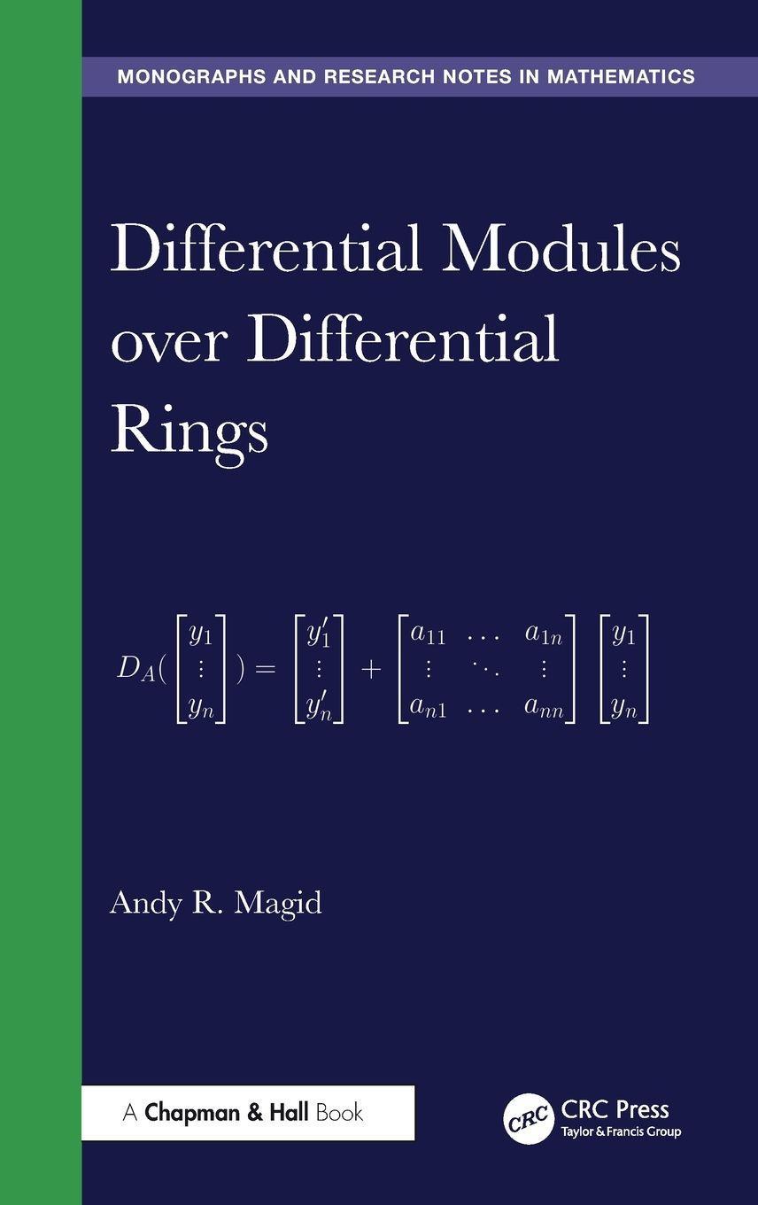 Sonstige Verlage Differential Modules over Differential Rings