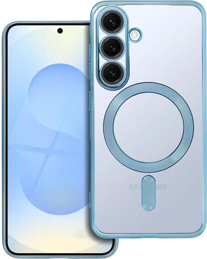 ELECTRO MAG COVER kryt na mobilný telefón kompatibilný s MagSafe vhodný pre SAMSUNG S25 modrý