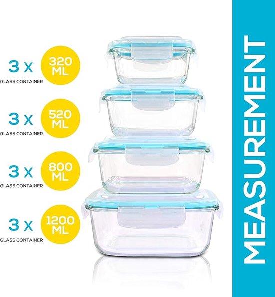 OEM Gläserne Lebensmittelbehälter - Set aus Glas Lebensmittelbehältern 2026