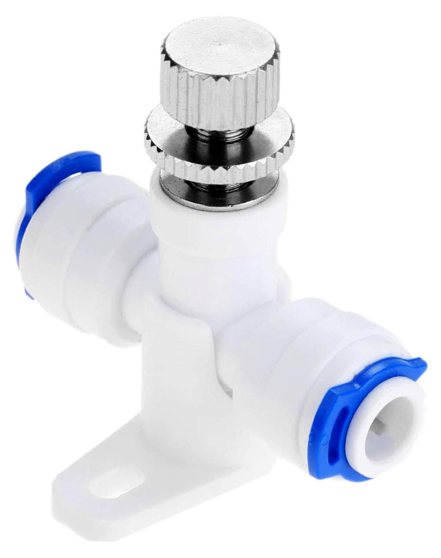 Markenlos Umkehrosmose 1/4-Zoll Schlauch Wasserflussregulierungsventil