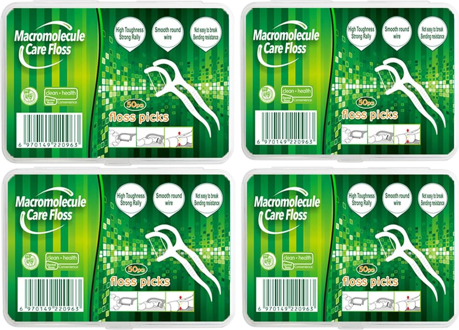 Zimtky 200 Stücke Zahnseide Stick Zahnreinigung Zwischenräume für Engen Zahnzwischenräume Problemlos Nutzen Kann, Die Zwischenräume Sauber und Das Zahnfleisch Gesund. Z250605B0D9GB3CHD