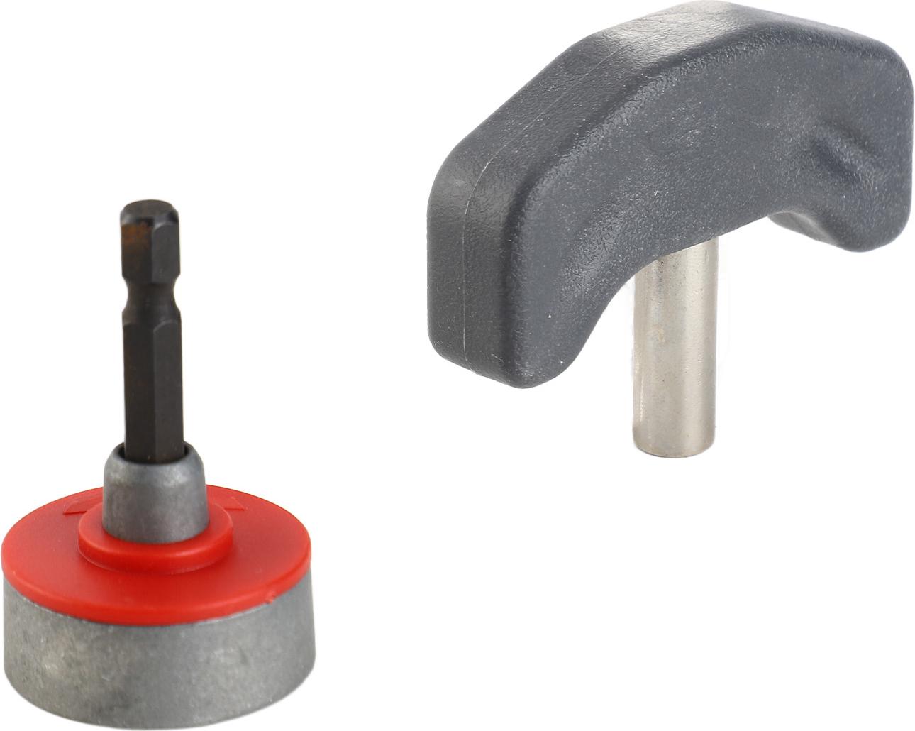 TWO TREES 2 Stück 6,35 mm T-Schlüssel mit Basiswerkzeug, Zubehör für die Möbelmontage