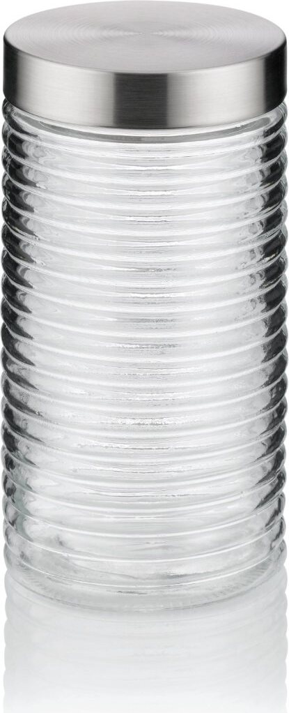 Kela Vorratsglas 1.6 Liter Glas Vorratsdose Diana mit Edelstahldeckel 488296