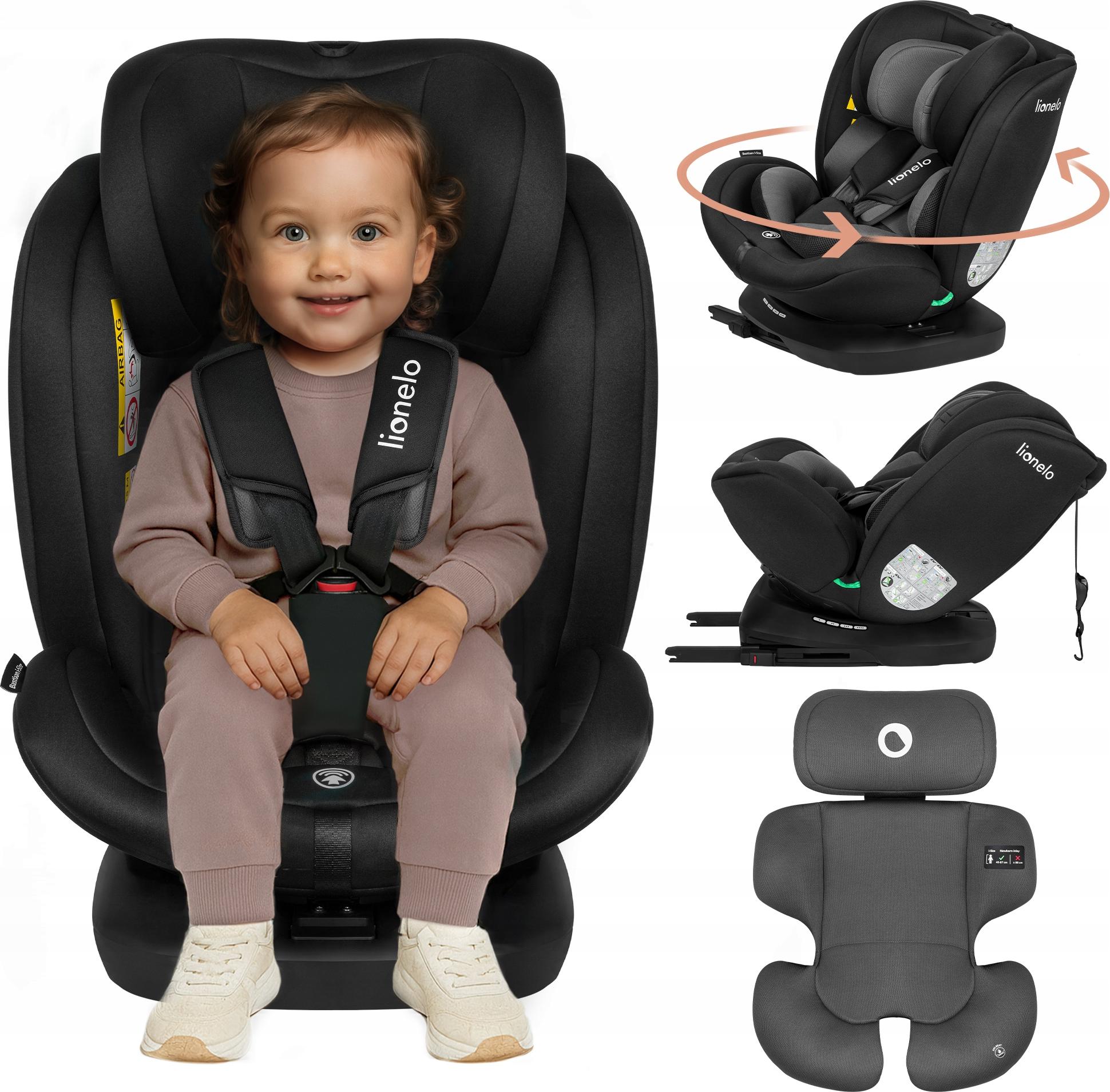 Autositz I-Size 40-150Cm Drehbar 360° Easyturn Isofix Organiser