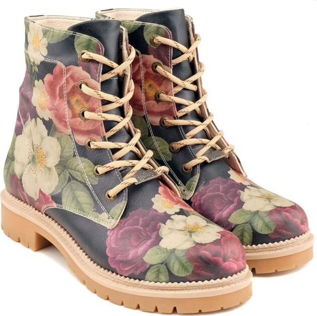 Damenschuhe Goby Schnürstiefeletten NJR125 42