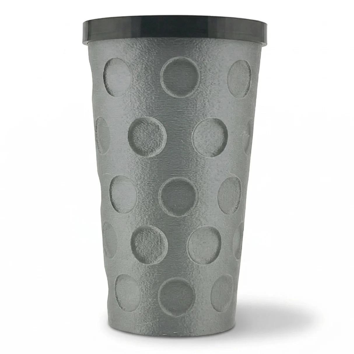 dubbeglas.shop Dubbeglas Transportbox Grau - Dubbeglasbox für 0,5 L Dubbeglas, Die Dubbebox aus der Pfalz