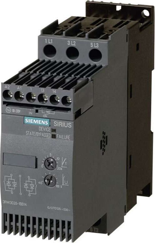 Siemens 3RW3013-1BB14, IP20, 438 g, 61 mm, 161 mm, 126 mm